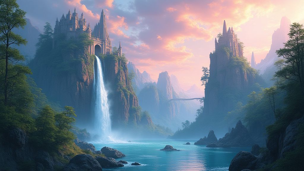 Fantasy landscape