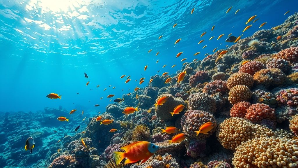 Underwater scene